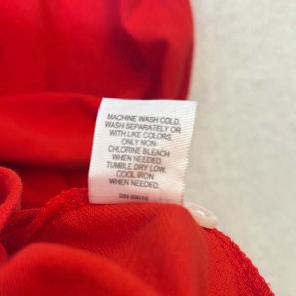 Le Tigre Red Polo Classic Design Medium - Picture 7 of 10